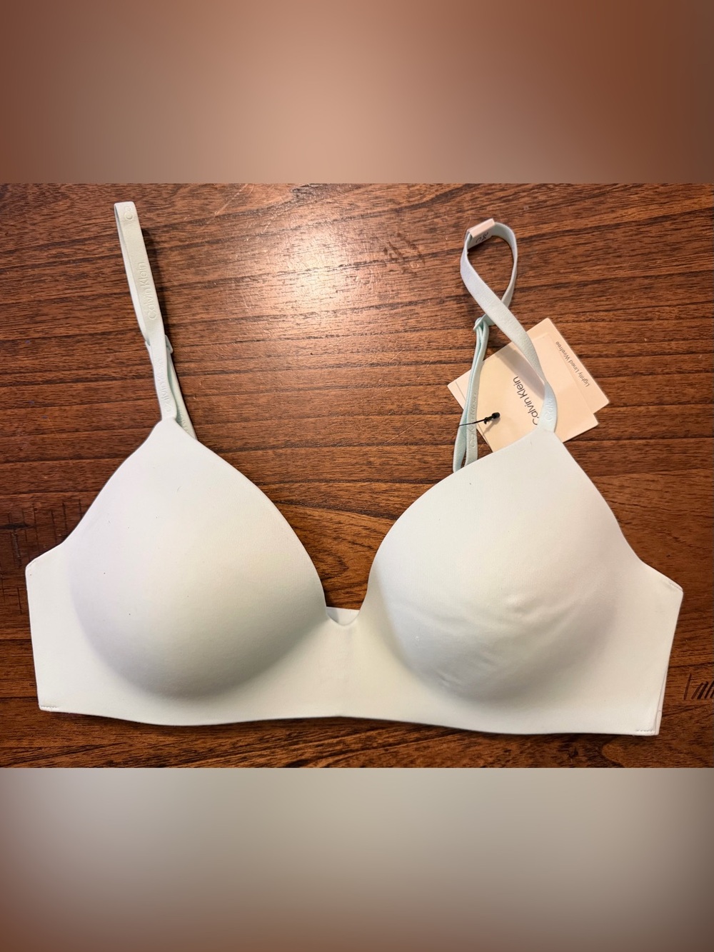 Calvin Klein Light Blue Seamless T-Shirt Bra – Women Intimates & Sleepwear